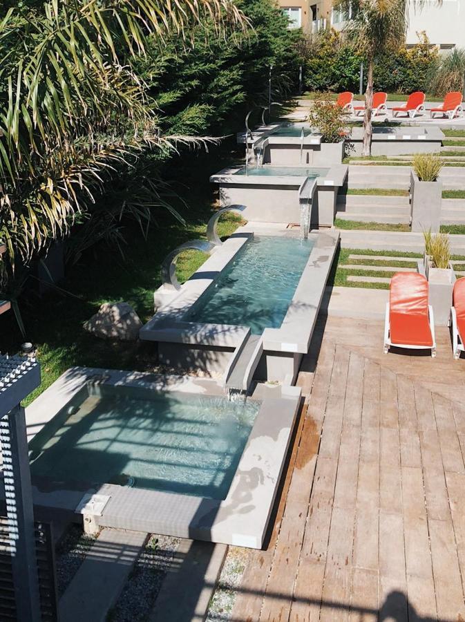 Aguas De Oro Aparthotel Villa Gesell Eksteriør bilde